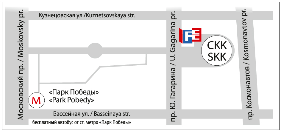 Петербургский СКК, пр. Юрия Гагарина,д. 8, ст. метро &laquo;Парк Победы&raquo; 